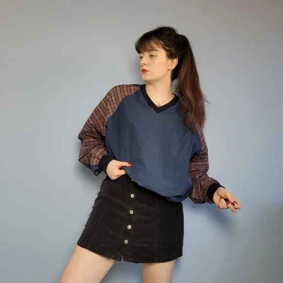 Vintage navy blue shell suit - Picture 5 of 8